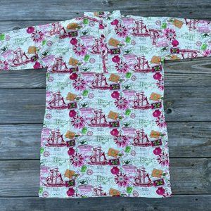 Women Top Blouse Shirt Traditional Kameez Pakistan Style Dress Size S